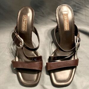 Brighton dark brown sandals